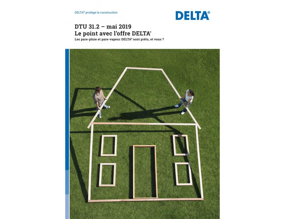 Nouveau DTU 31.2 : Une brochure pour prouver la conformité des membranes DELTA